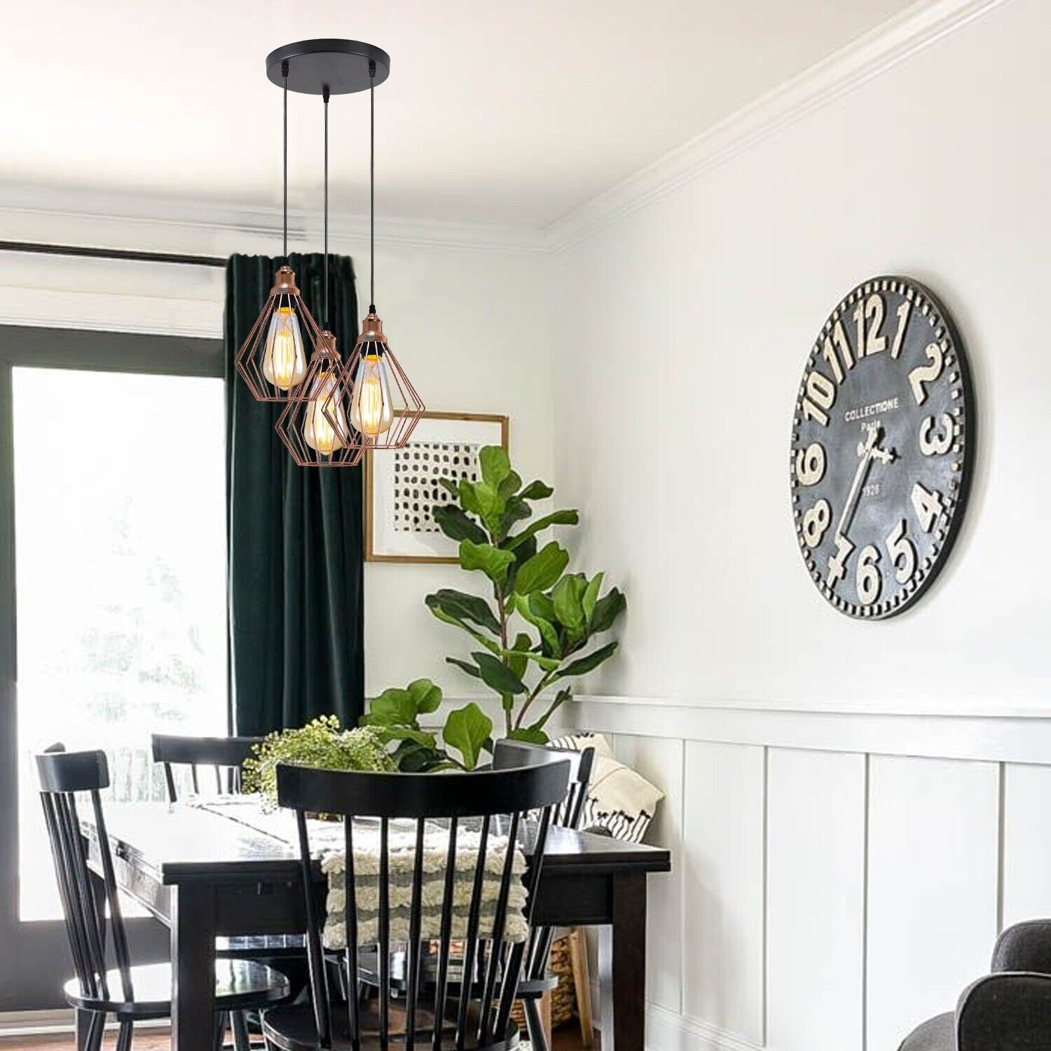 Modern 3 light Pendant Ceiling Light Fixture