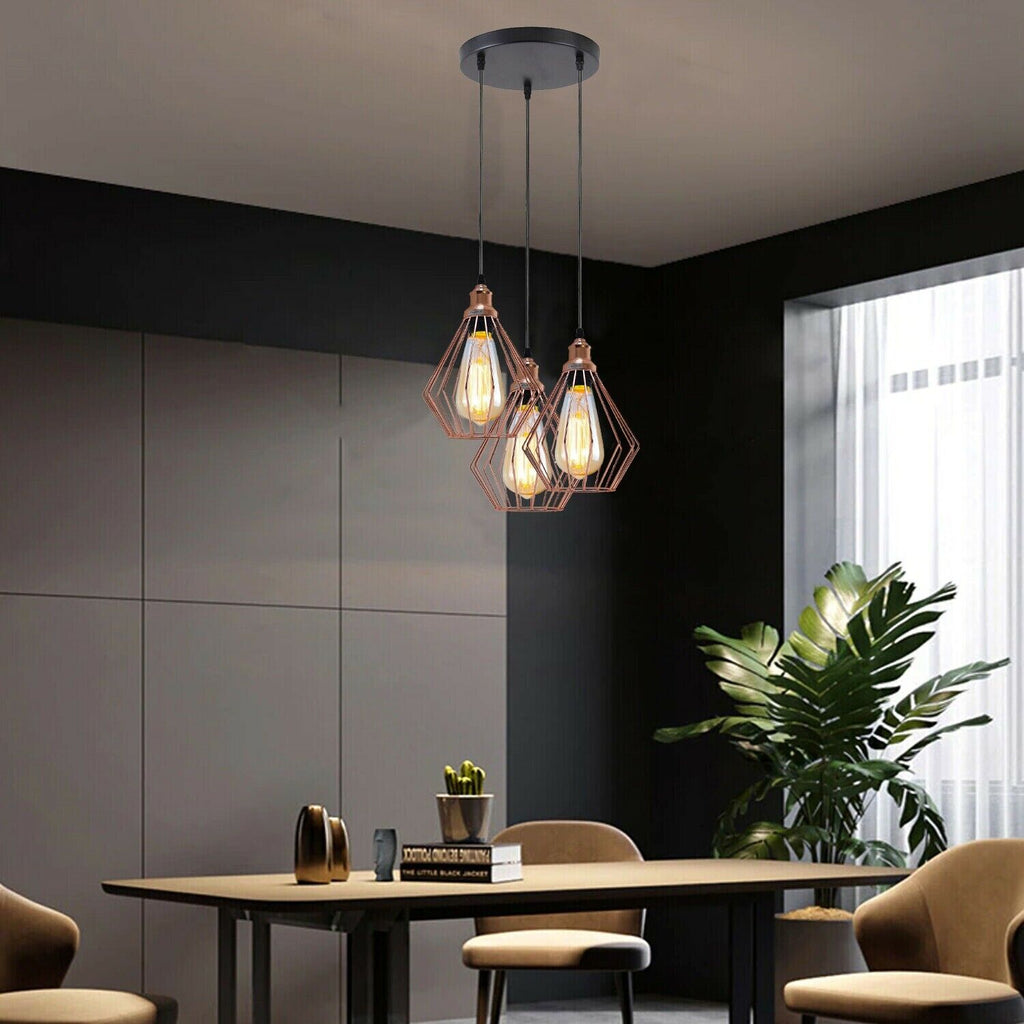 Modern 3 light Pendant Ceiling Light Fixture