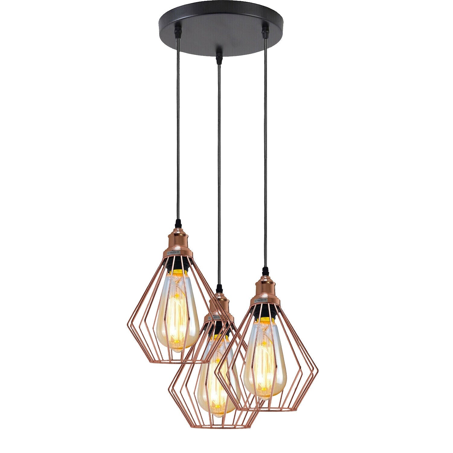 Modern 3 light Pendant Ceiling Light Fixture