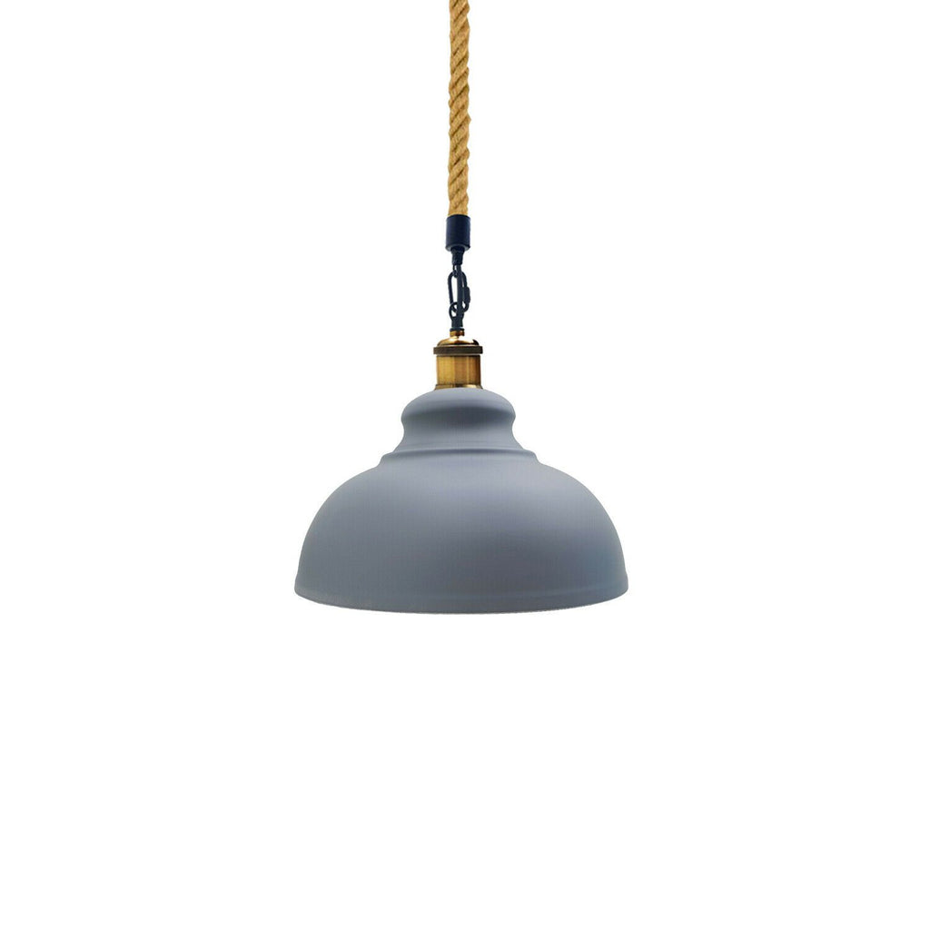 Grey Pendant Shade Modern Ceiling Light