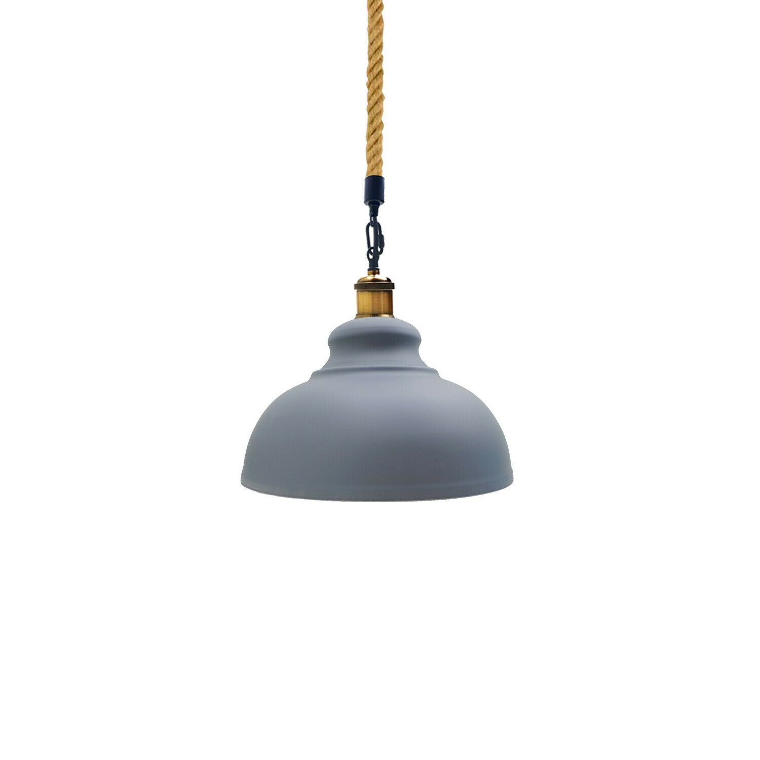 Grey Pendant Shade Modern Ceiling Light