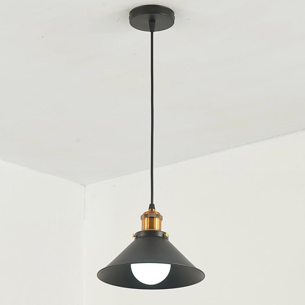 Modern Black & Gold Ceiling Light