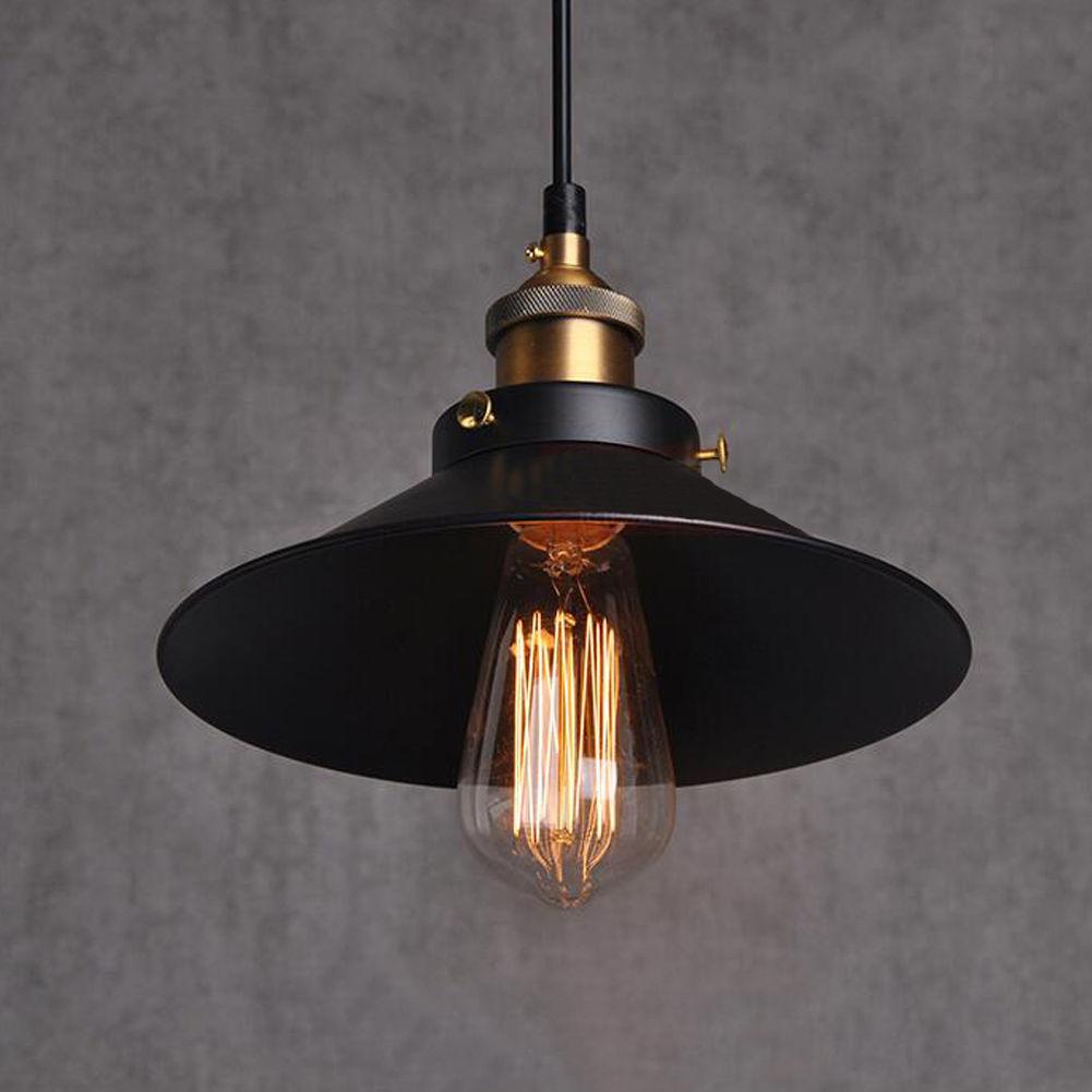 Modern Black & Gold Ceiling Light