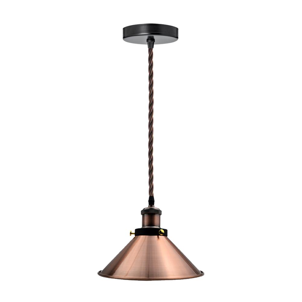 Cone Shade Ceiling Pendant Light Copper
