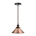 Cone Shade Ceiling Pendant Light Copper
