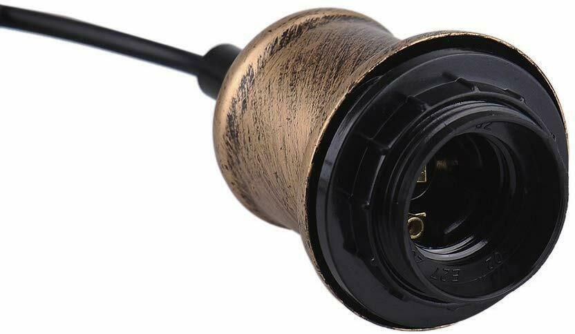 Brushed Copper Chandelier Ceiling Light Pendant