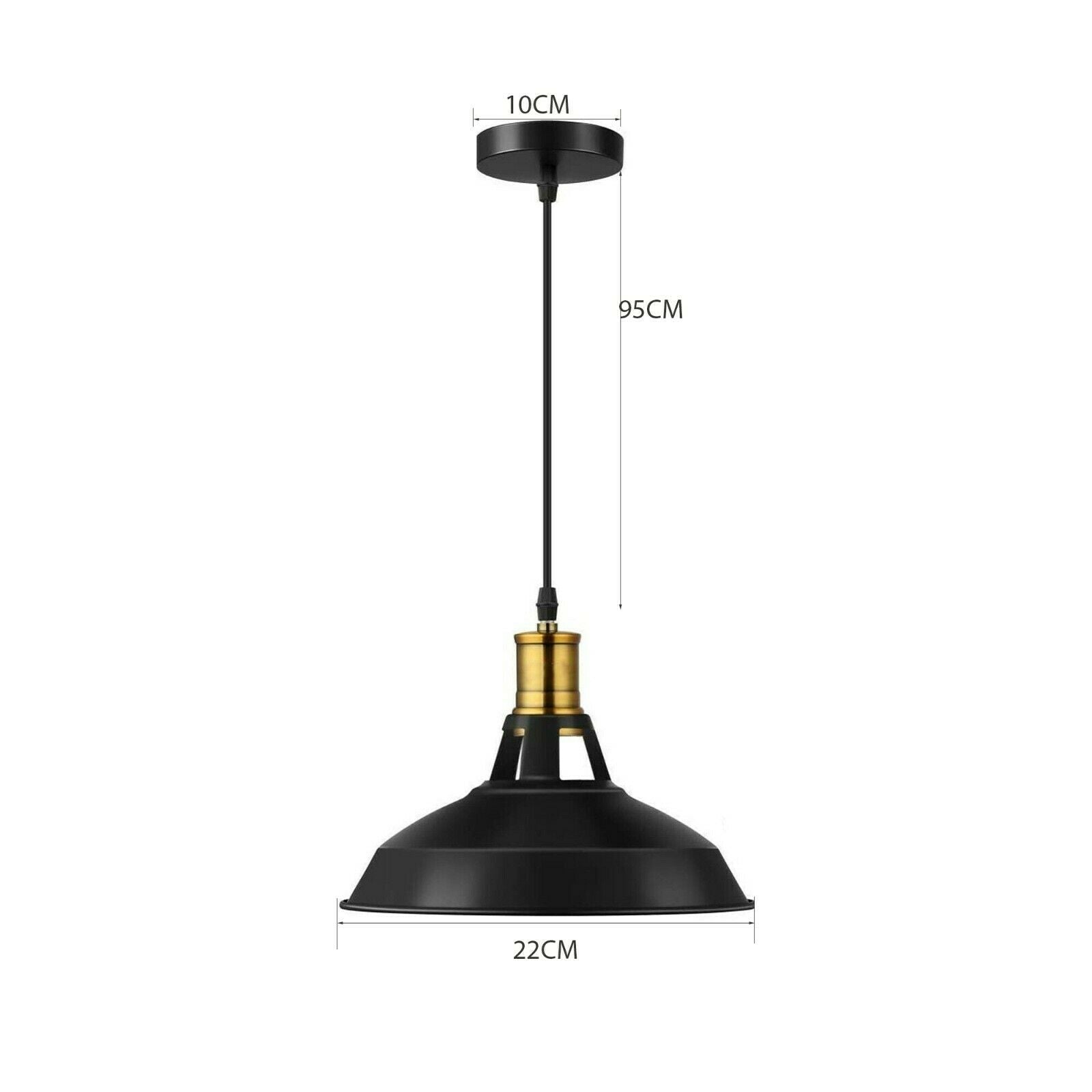 Living room & Dining Room Black Pendant Light
