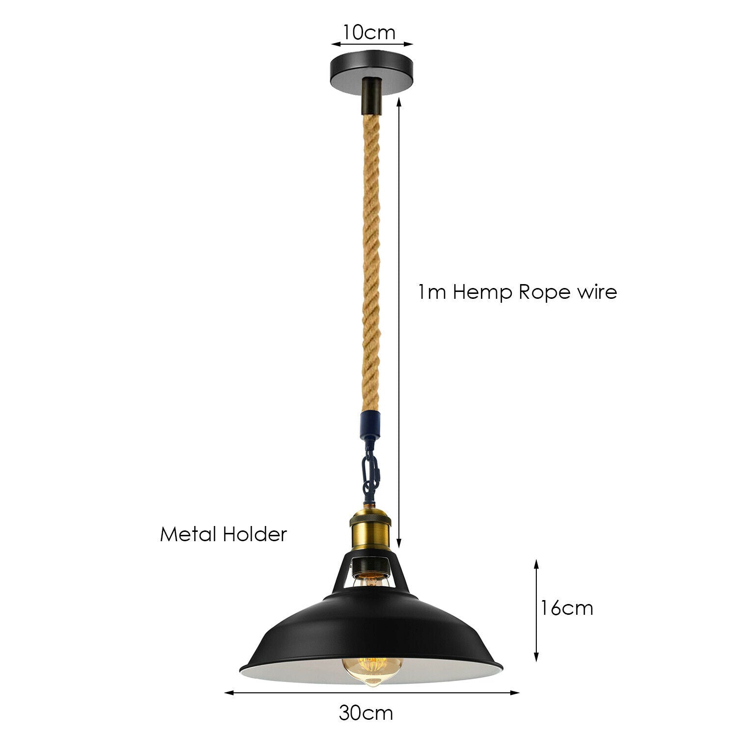 Modern Slotted Shape Metal Ceiling Pendant Light