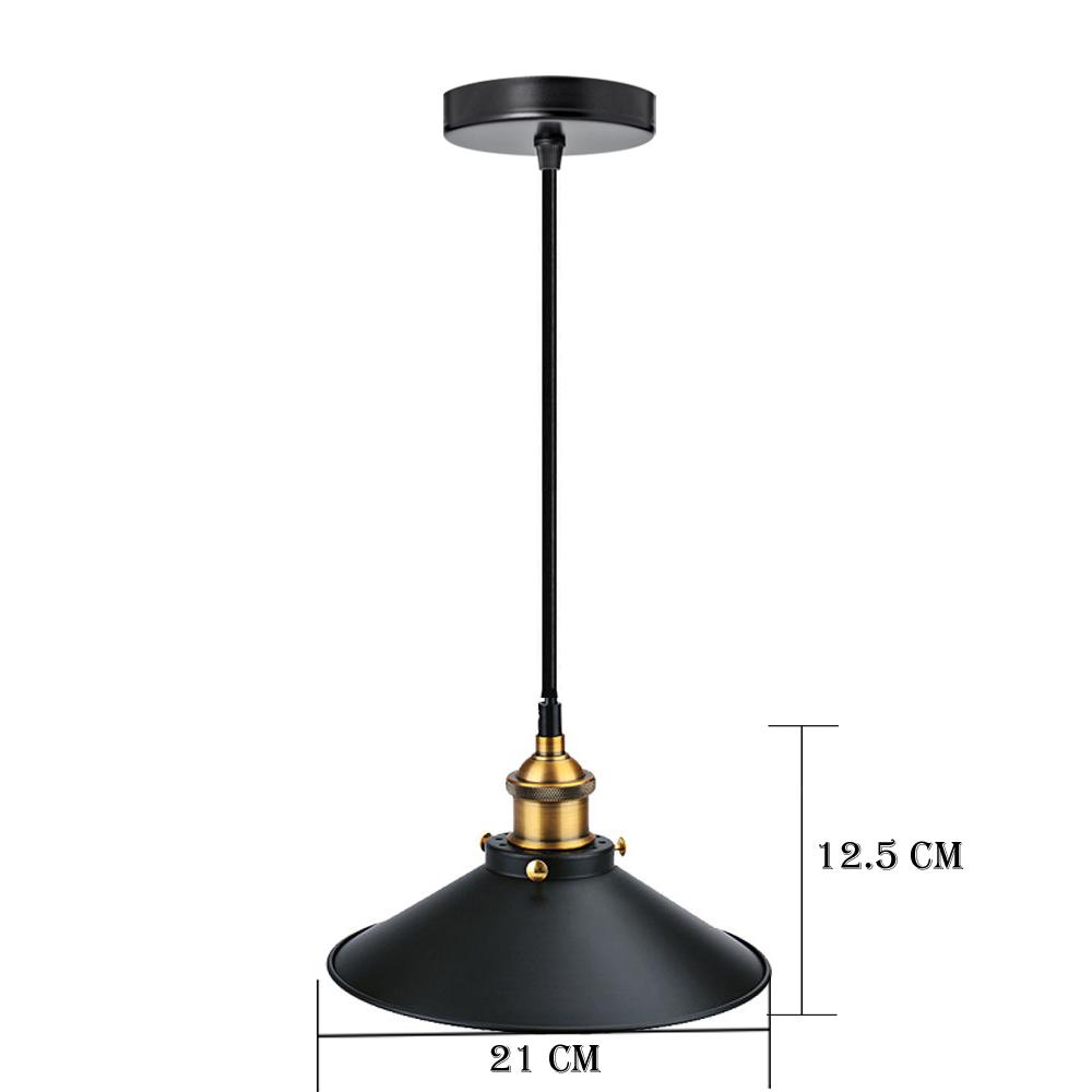 Modern Black & Gold Ceiling Light